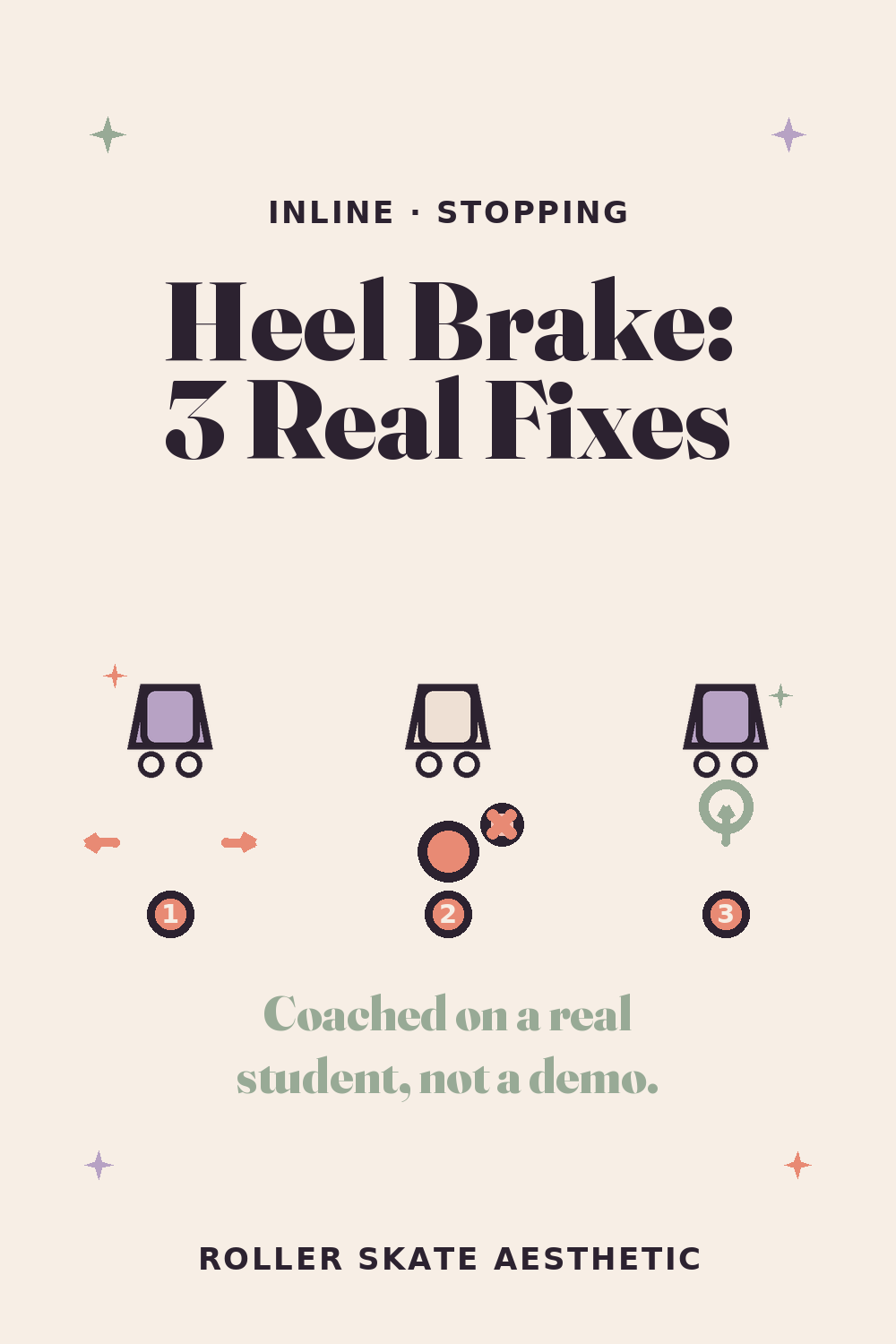 Heel Brake: 3 Real Mistakes, Coached and Fixed
