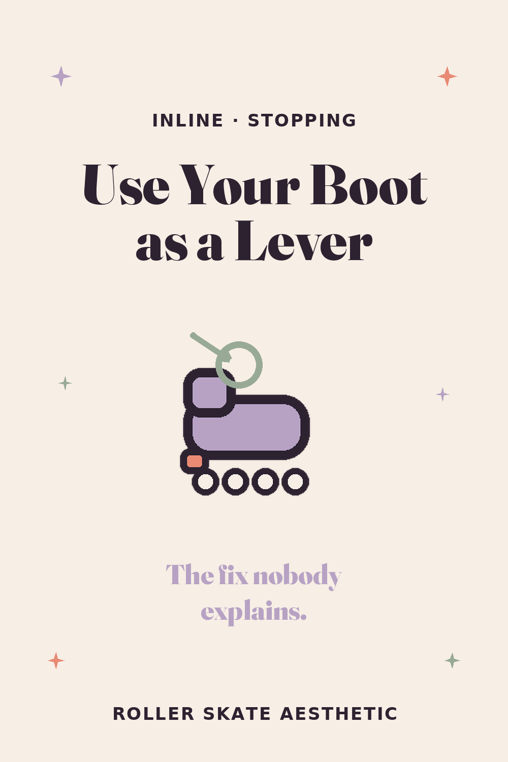 The Heel Brake Fix Nobody Explains: Use Your Boot as a Lever