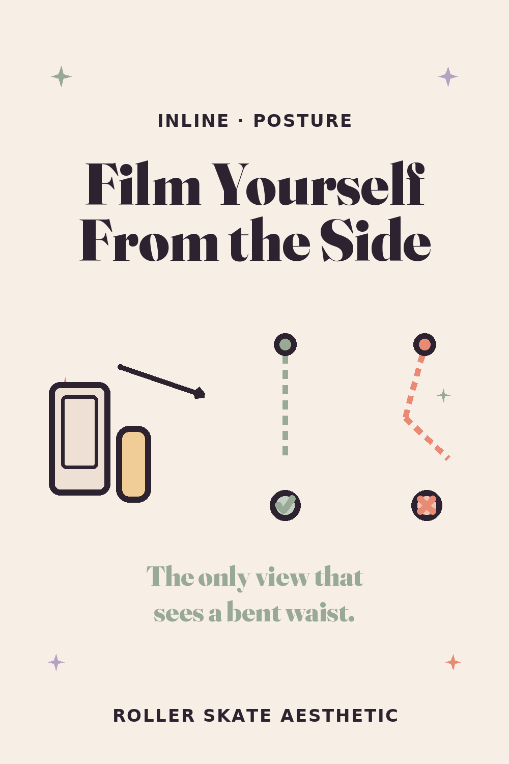 Film Yourself From the Side: The Only View That Sees a Bent Waist