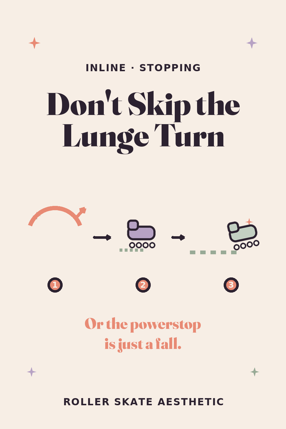 Don't Skip the Lunge Turn on the Way to a Powerstop
