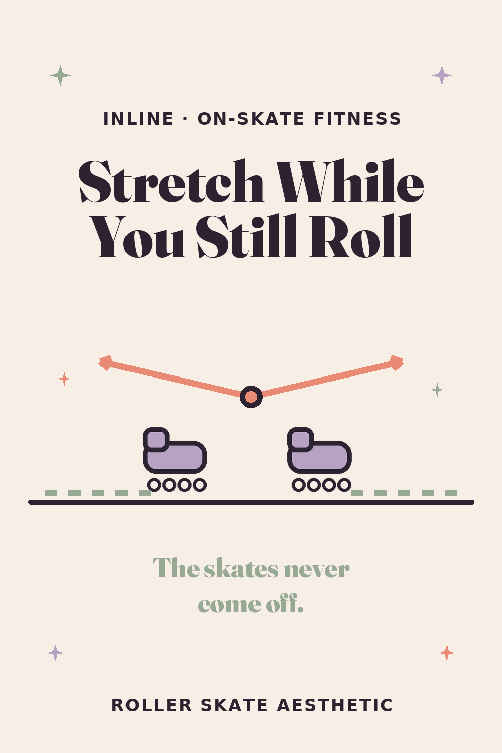 You Can Stretch Your Sides Without Taking the Skates Off