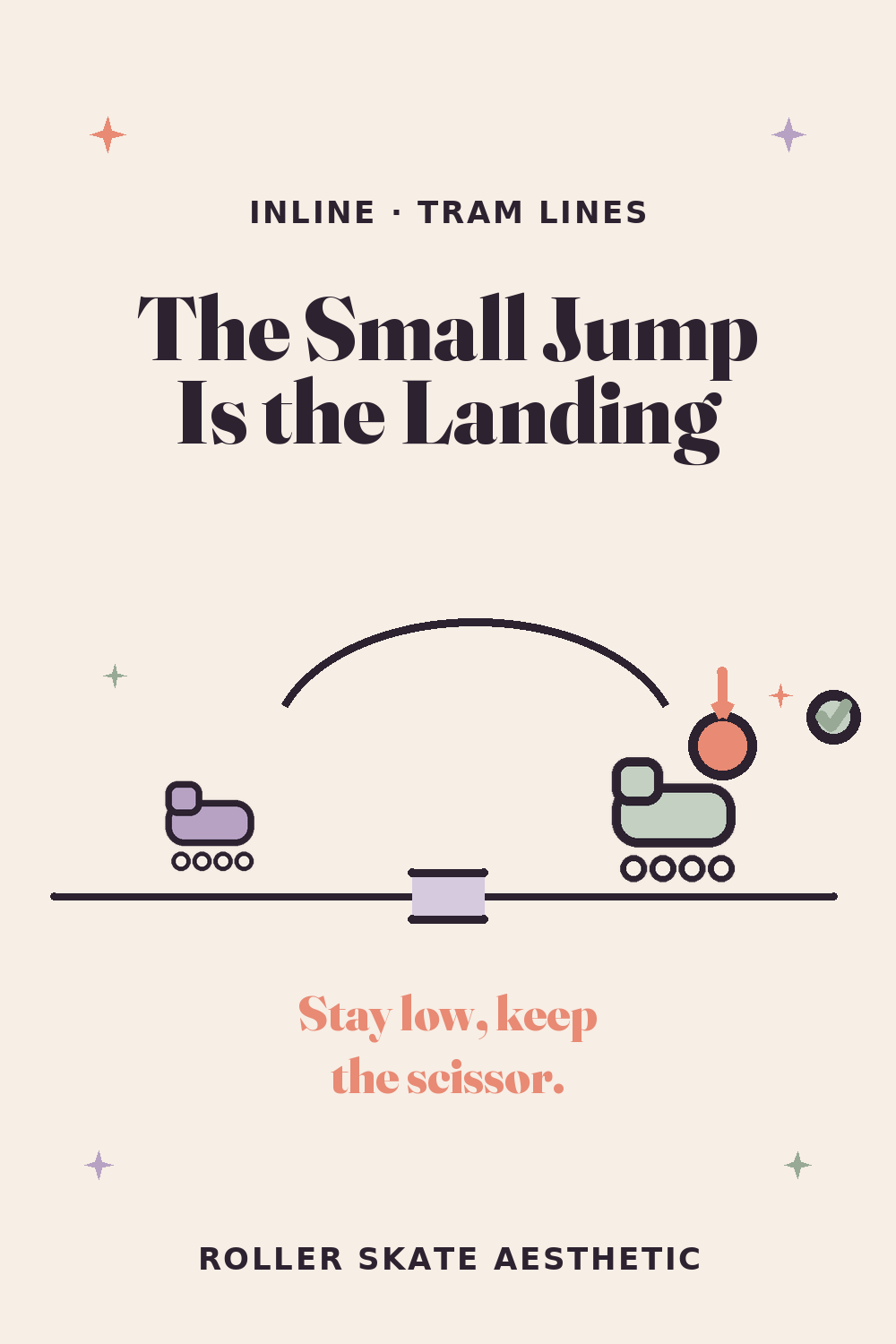 The Small Jump Over a Rail Is All About the Landing