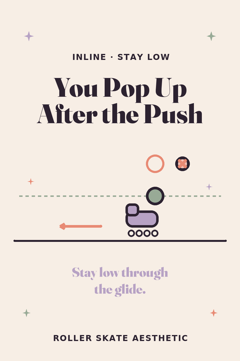 You Pop Up Straight Right After Every Push