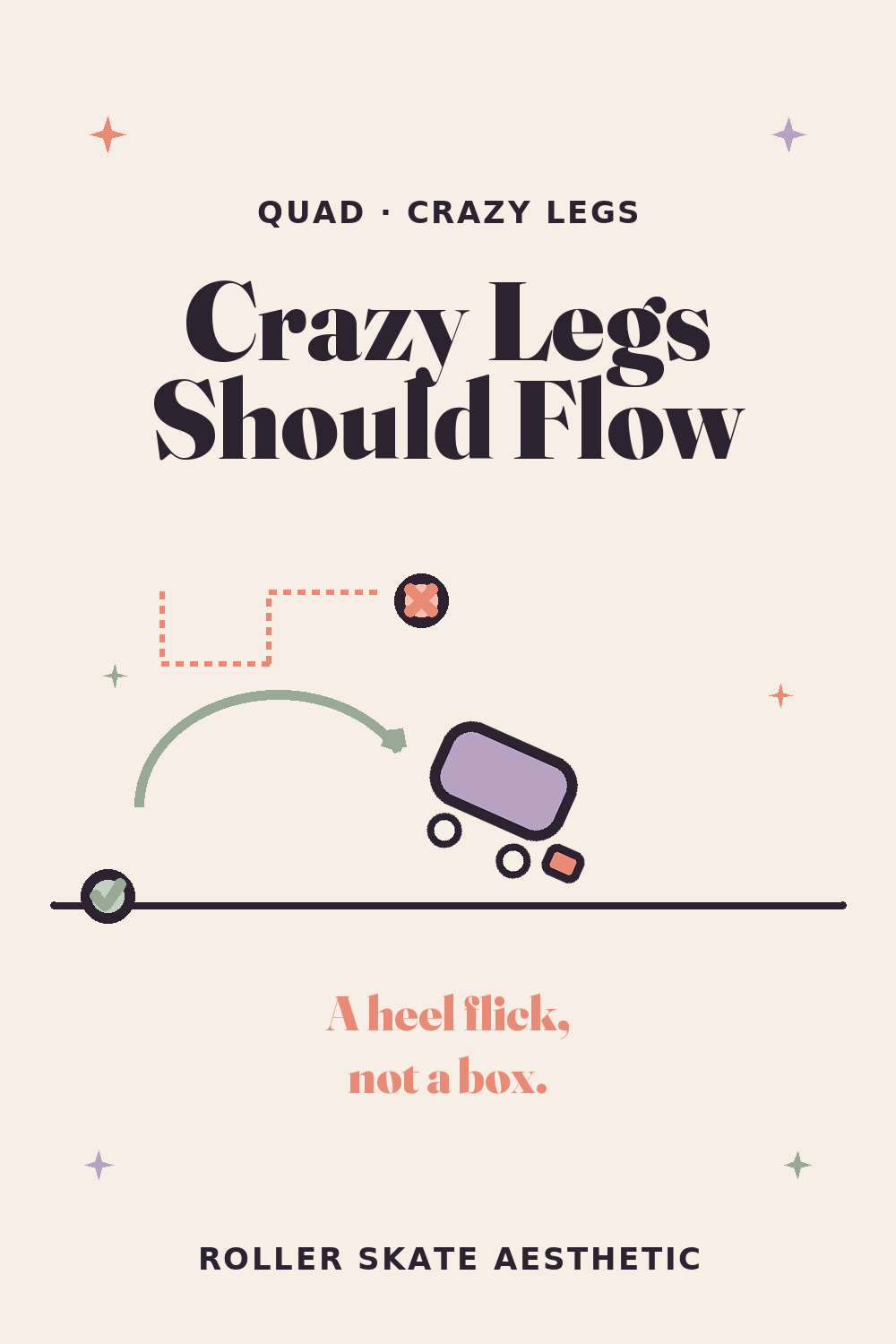 Crazy Legs Is a Heel Flick, and It Should Flow, Not Box
