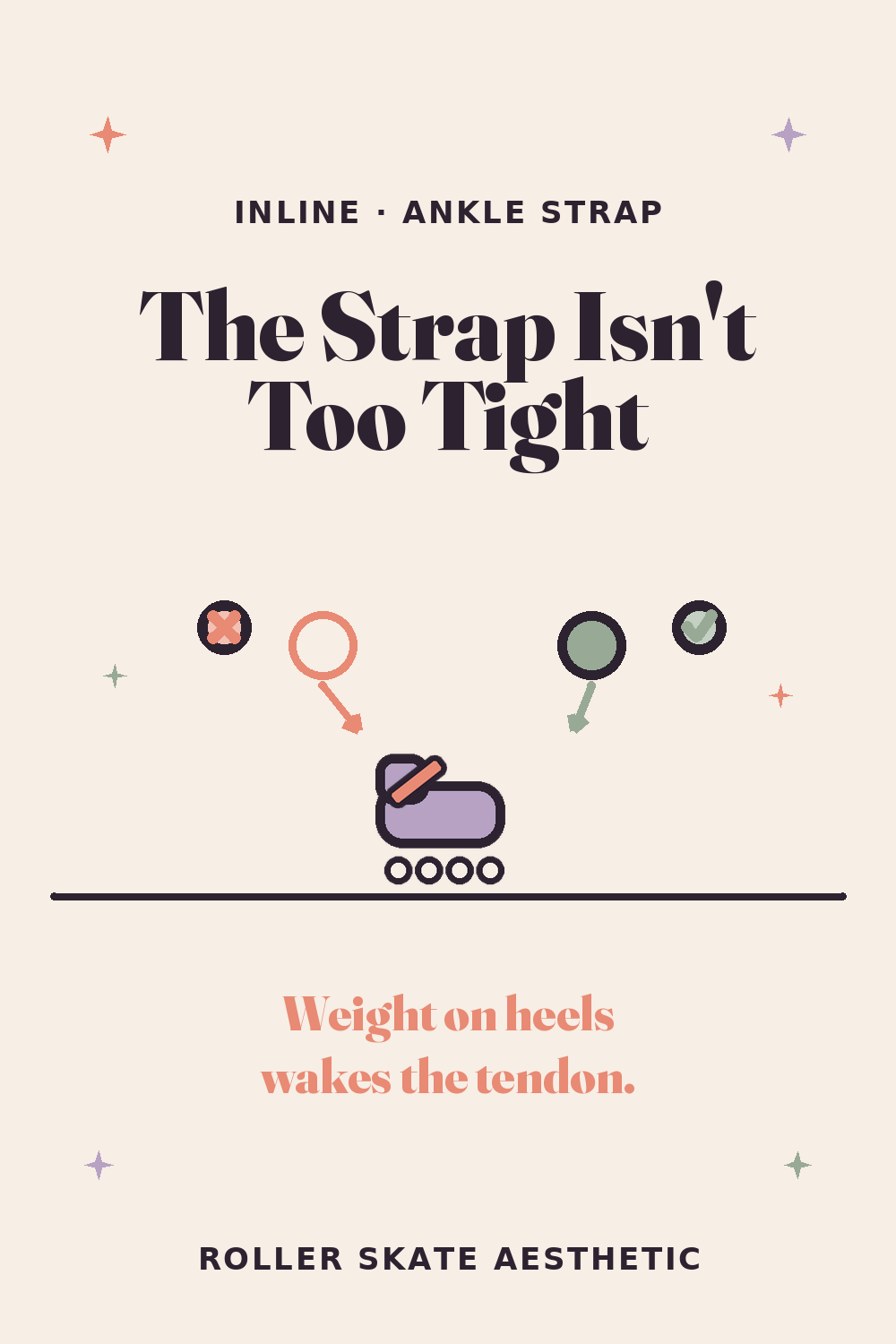 The Strap Over Your Tendon Is Not Too Tight